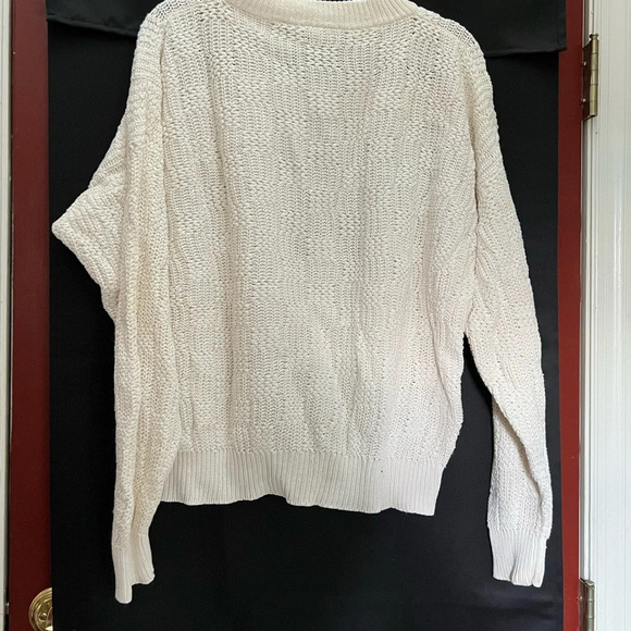 Vintage Beige Checker Sweater - Picture 8 of 8